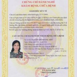 Chứng Chỉ Hành Nghề